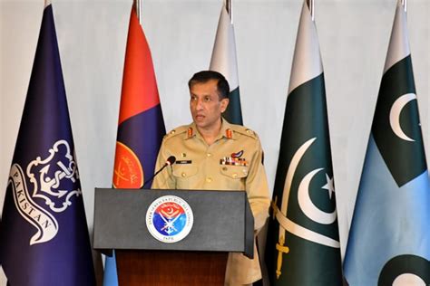 ISPR Director General DG Press Conference In Rawalpindi Pakistan