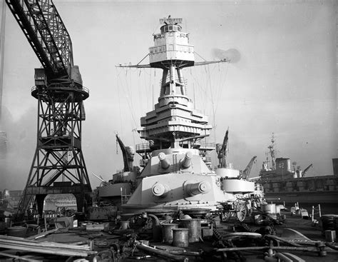 14 March 1948 Photograph Of The Texas BB 35 At The Norfolk Naval