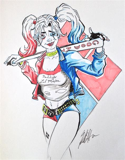 Harley Quinn Pencil Sketch A Detailed Step By Step Guide