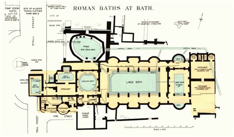 Ancient Roman Bath House Floor Plan | Viewfloor.co