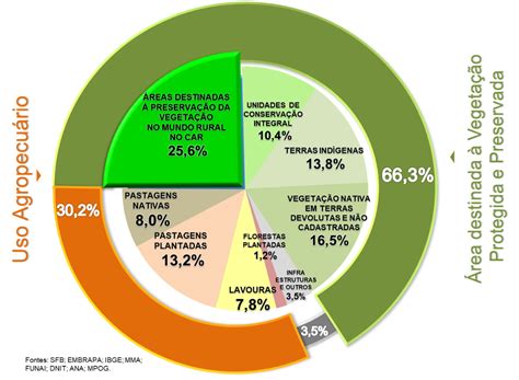 Síntese Ocupação e Uso das Terras no Brasil