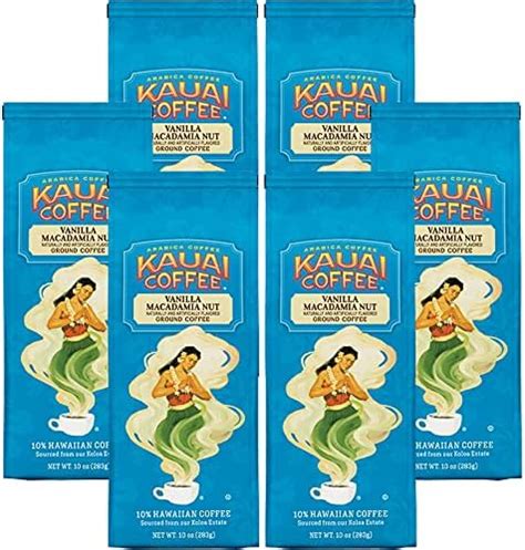 Amazon Kauai Coffee Vanilla Macadamia Nut Ground Coffee 10oz