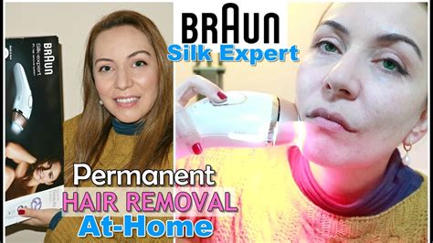 IPL PERMANENT FACIAL HAIR REMOVAL THAT WORKS AT HOME WITH BRAUN SILK