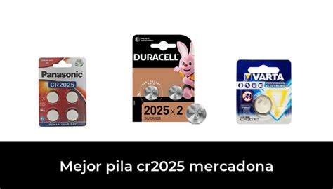 Mejor Pila Cr Mercadona En Despu S Investigando Opciones