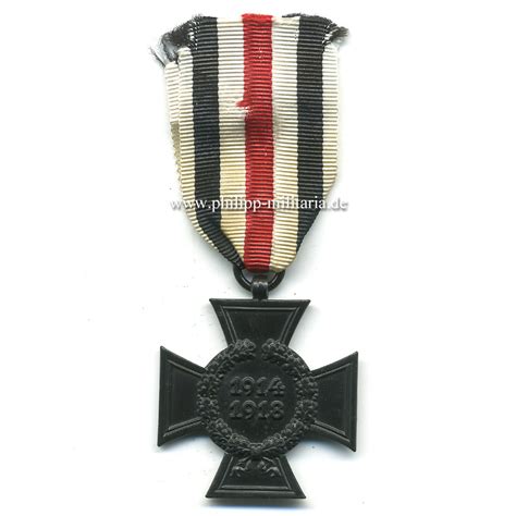 Ehrenkreuz für Witwen und Eltern 1914 18 Philipp Militaria