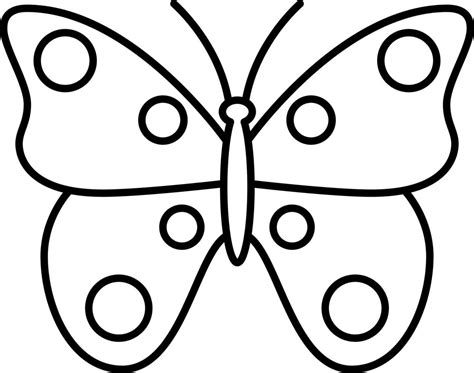 Butterfly Outline Vector Art, Icons, and Graphics for Free Download