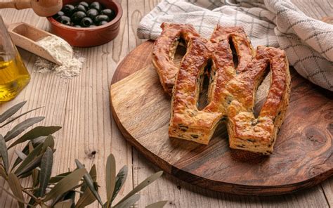 Fougasse Tradition Aux Olives Et Herbes De Provence