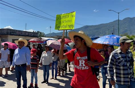 Indígenas protestan en el sur de México para exigir la liberación de