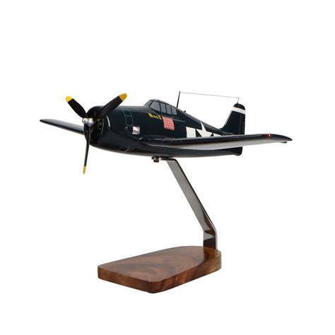 Grumman F6F Hellcat® Limited Edition Large Mahogany Model | Grumman f6f ...