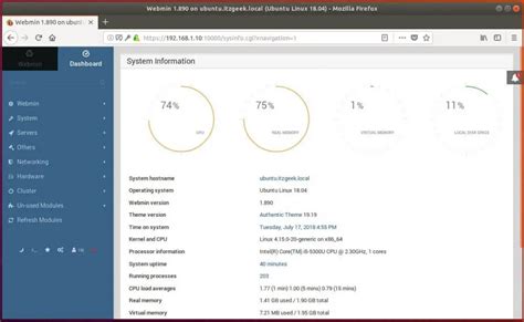 Ubuntu Install Webmin Ownlader