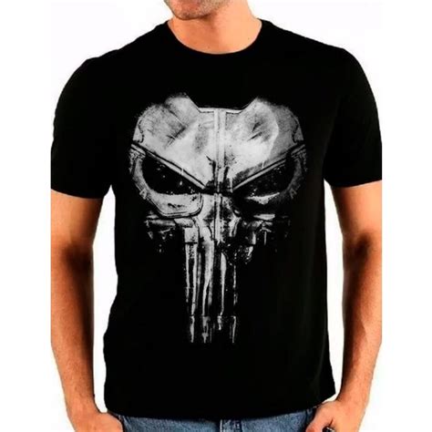 Camisa Camiseta Masculina The Punisher Marvel Justiceiro Caveira