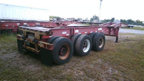 Sold Used 20 Ft Tri Axle Container Chassis Innova Industries