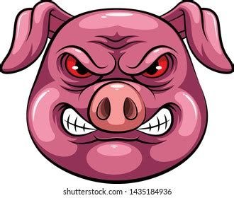 6,392 Angry Pig Images, Stock Photos, 3D objects, & Vectors | Shutterstock