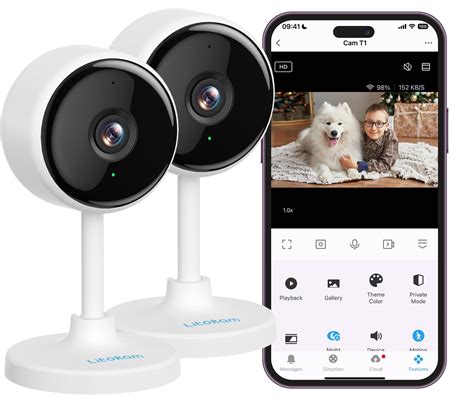 Amazon Litokam Indoor Camera Cameras For Home Security With