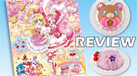 Review Kirakira Precure A La Mode Baton Touch Animal Sweets Set