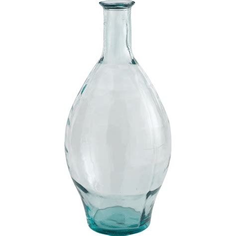 Grand Vase En Verre Transparent F