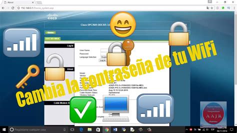 Como cambiar la contraseña de mi red wifi 2016 YouTube