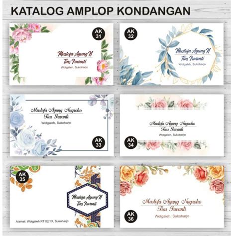 Jual Amplop Kondangan Uk X M Sedang Amplop Sumbangan Amplop