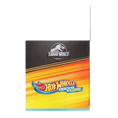Hot Wheels RacerVerse Jurassic World Allosaurus Containment Cage Vehicle Pack