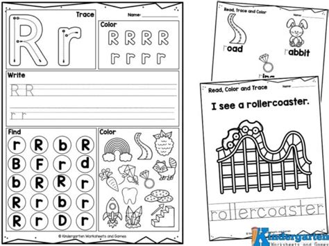 Letter R Worksheets For Pre Free Printable