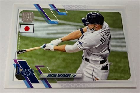 Topps Baseball Japan Edition Austin Meadows Tampa Bay Rays