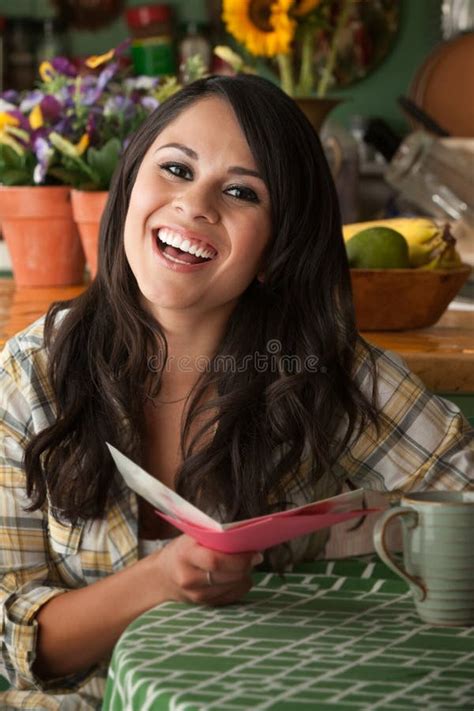 Sch Nes Latina M Dchen Stockbild Bild Von Kaukasisch