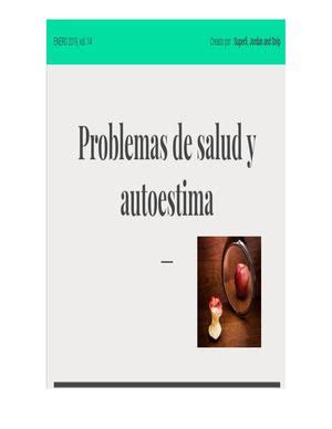 Calaméo PROBLEMAS DE SALUD Y AUTOESTIMA