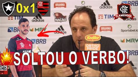 Olha O Que Rog Rio Ceni Falou Na Entrevista Coletiva Sobre O Gustavo