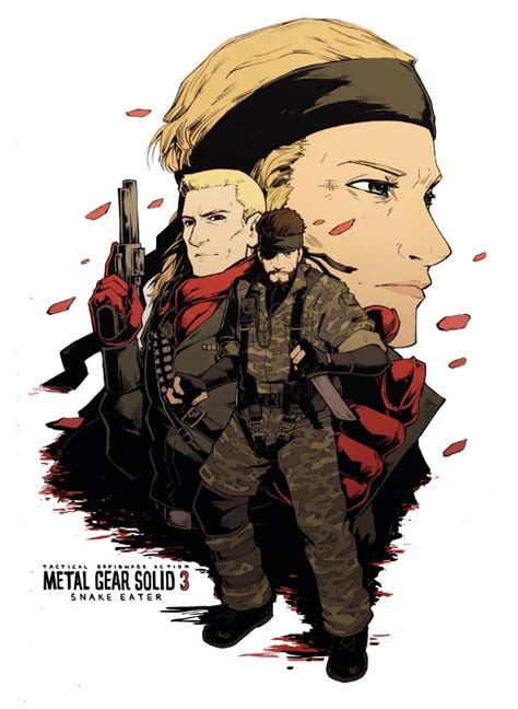 Metal Gear Solid Naked Snake Big Boss MGS Revolver Ocelot