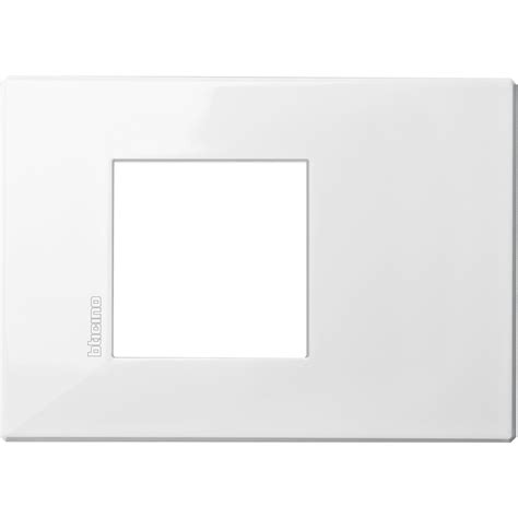 Placa embellecedora Axolute AIR de color Blanco Axolute 2 módulos