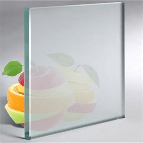 Mm Thick Acid Etched Toughed Tempered Glass Frosted Sandblasted Glass