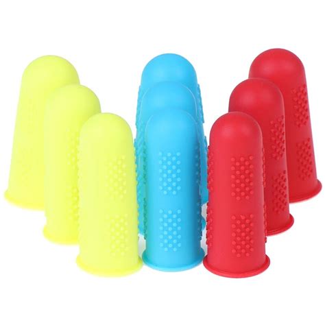 Capa Protetora De Dedo De Silicone Argolas Capa Anti Corte