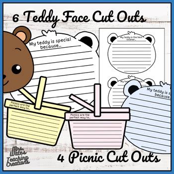 Teddy Bear Picnic Writing Prompts Craft Templates Creative Story