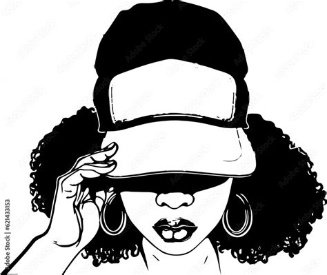 Black Woman Svg Afro Woman Svg Black Woman Silhouette Svg Strong