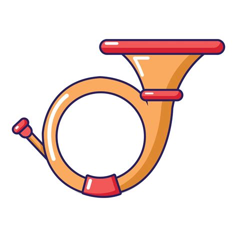 Cornet Icon Cartoon Style 15090422 Vector Art At Vecteezy