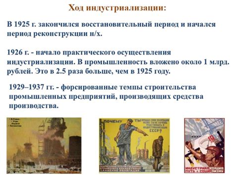 Презентация - Индустриализация в СССР