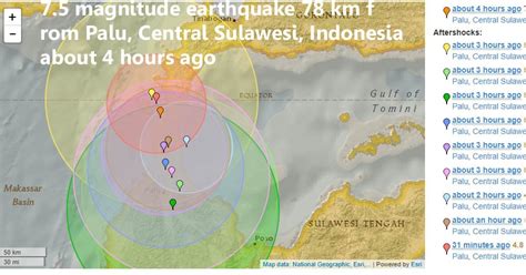 Unusual Earthquake Trend Alert 10 Km Depths Indonesia 75 Mag