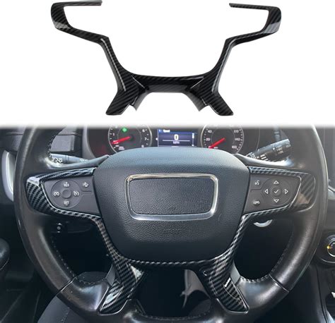 Amazon Korlot Carbon Fiber Interior Steering Wheel Cover Trim For