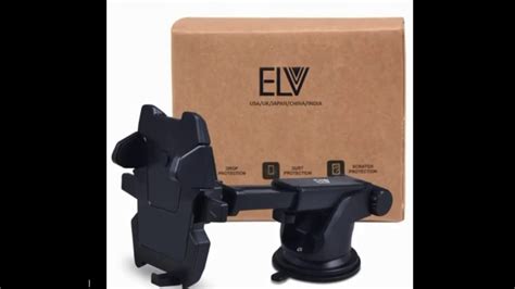 Elv Car Mount Adjustable Car Phone Holder Universal Long Arm