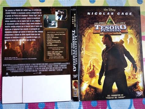 Dvd La Leyenda Del Tesoro Perdido Nicolas Cage Mercado Libre