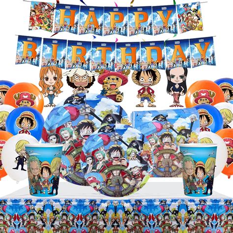 Figuras De Luffy De One Piece Decoraci N De Cumplea Os Suministros