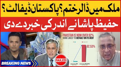 Pakistan Default Risk Dollar Shortage Pakistan Economy Fail