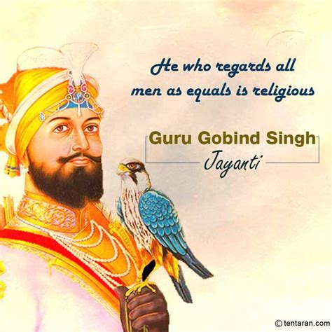 Happy Guru Gobind Singh Jayanti Wishes Quotes Images Slogans