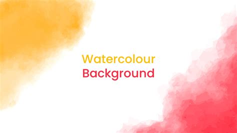 Elegant Watercolor Powerpoint Background Template Slidekit