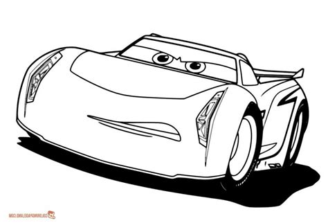 41 Jackson Storm Coloring Page