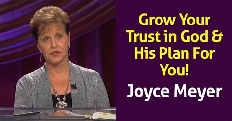 Watch Joyce Meyer Full Sermon Grow Your Trust In God And His Plan For You