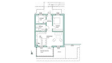 Nyproduktion av bostadsrätter i Vallbyn Fjärås Derome Bostad