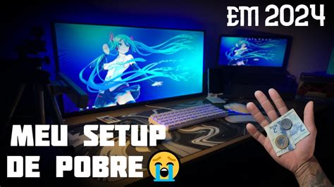 Meu Primeiro SETUP NOTEBOOK GAMER CLT POBRE Review Setupgamer