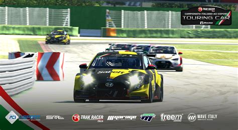 Ci Aci Esport Touring Car Trak Racer Matteo Graziano Campione