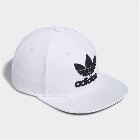 Adidas Trefoil Snapback Hat White Ew Adidas Us